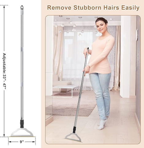 Adjustable Carpet Rake Remover