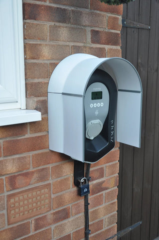 36cm Untethered EV Charger Canopy Cover for all weathers also acting as effective Sunshade