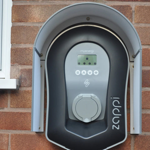 36cm Untethered EV Charger Canopy Cover for all weathers also acting as effective Sunshade