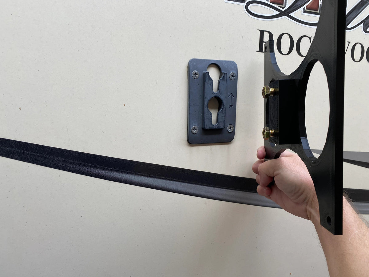 Camper RV Outdoor TV Mount.