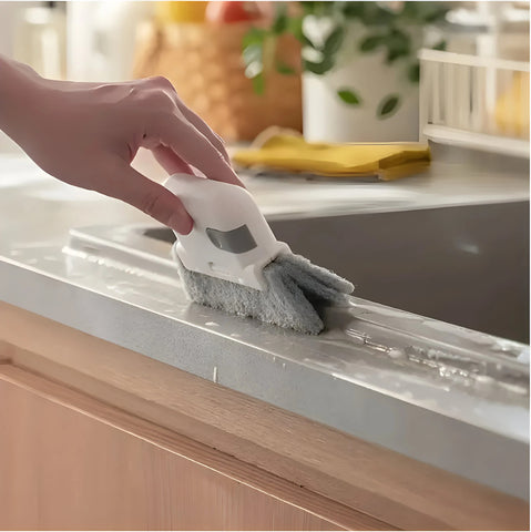 Groove Cleaning Tool For Home, 2 in 1 Cleaning Tool, Keep Your Windows, Frames, And Doors Spotless Clear